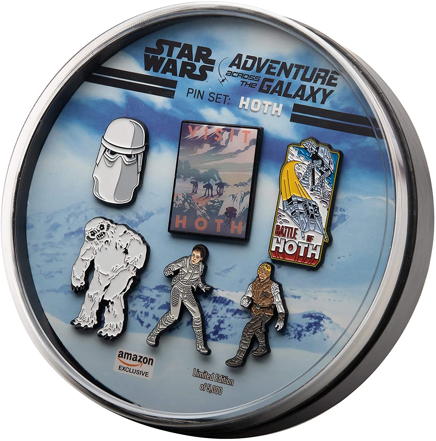 Amazon.com: STAR WARS Hoth Metal-Based and Enamel 6 Lapel